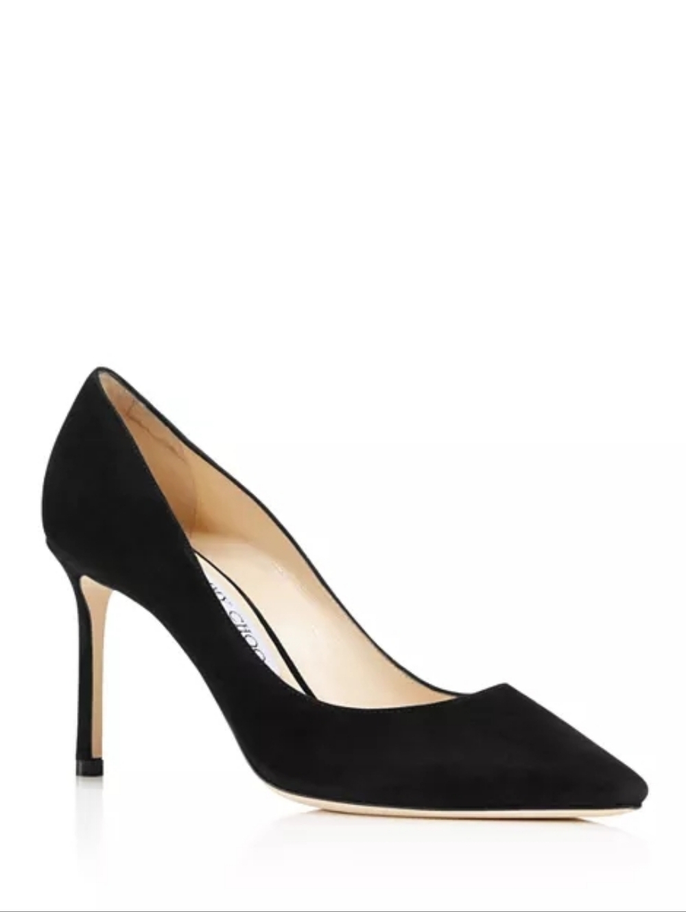 NIB Jimmy Choo 247 Romy Black Suede Stiletto Pumps - Picture 8 of 8